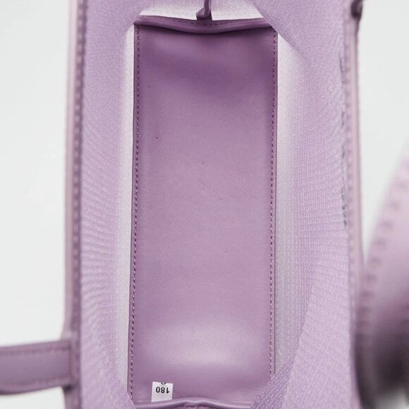 Prada Purple Sequin Mesh and Leather Small Tote Bag - Picture 5 of 11